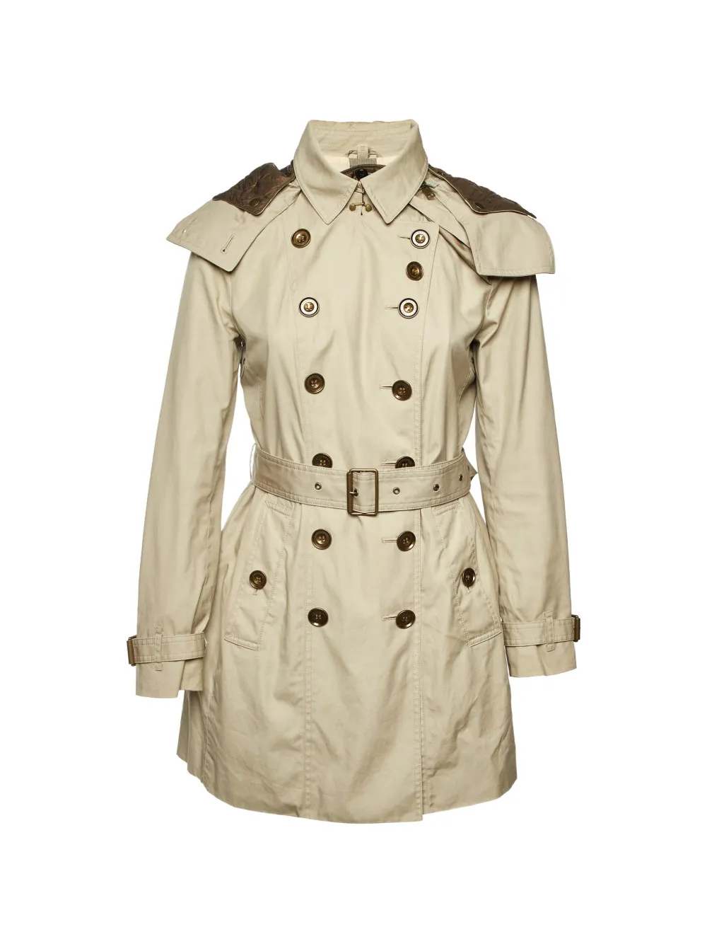 Burberry Pre-Owned double-breasted coat - Toni neutri