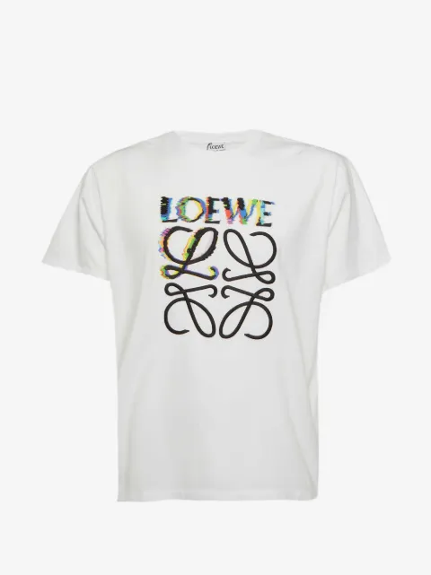 Loewe Pre-Owned Glitch Anagram T-shirt