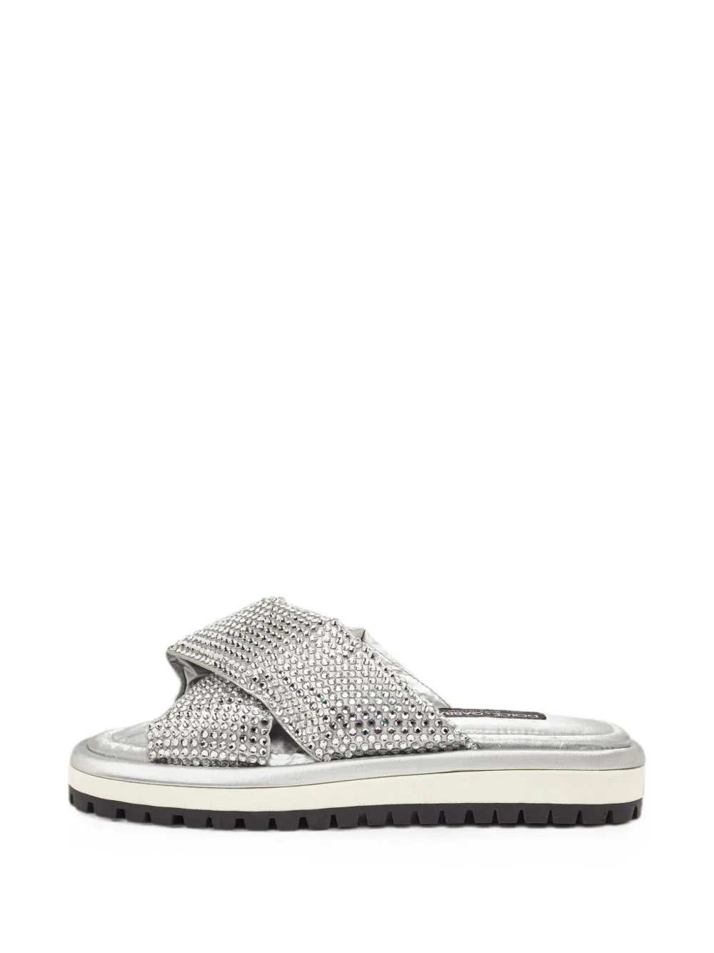 Dolce & Gabbana Pre-Owned Sandali con cristalli - Argento