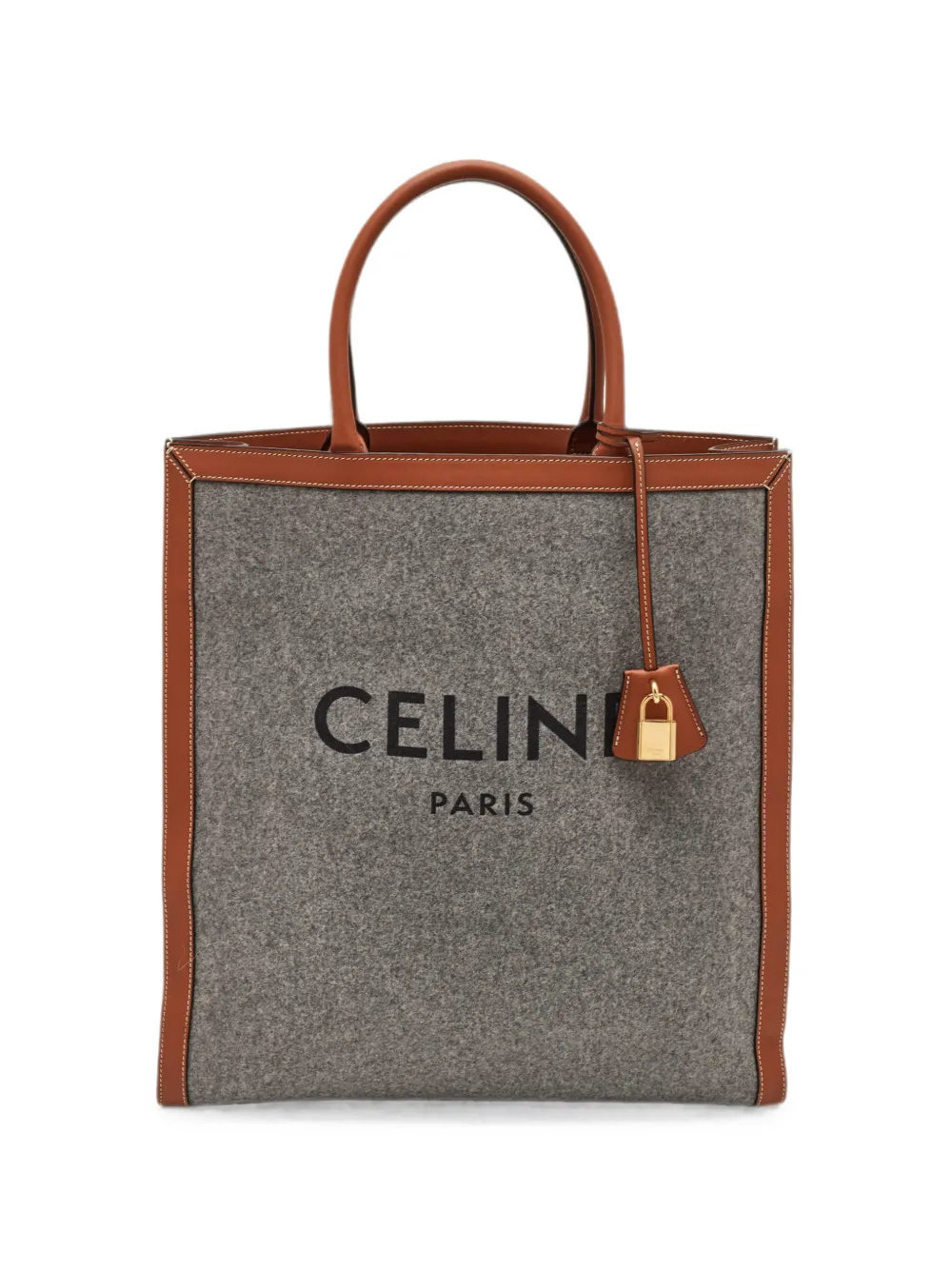 Celine Pre-Owned large Vertical Cabas tote bag - Grigio