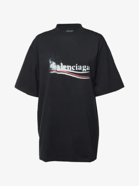 Balenciaga Pre-Owned Political Stencil T-shirt
