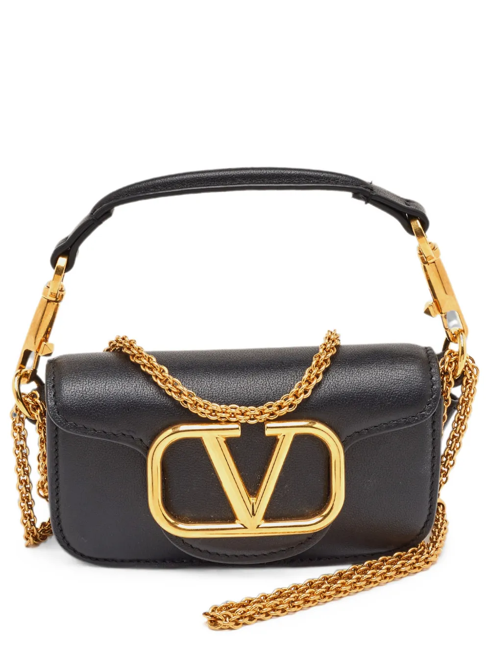 Valentino Garavani Pre-Owned mini Locò cross body bag - Nero