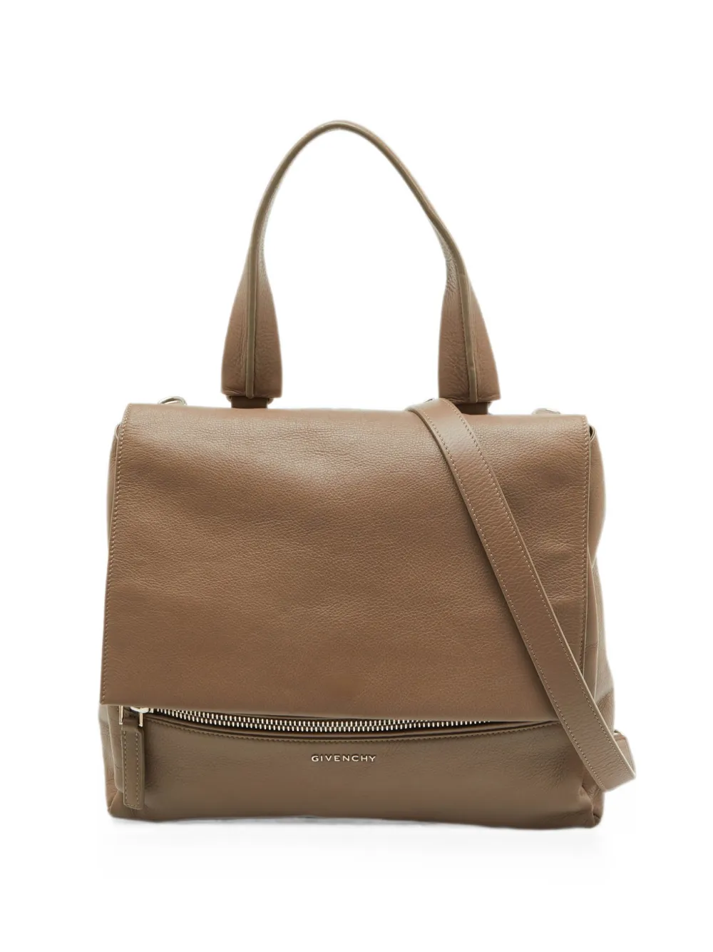 Givenchy Pre-Owned Pandora flap top handle bag - Toni neutri