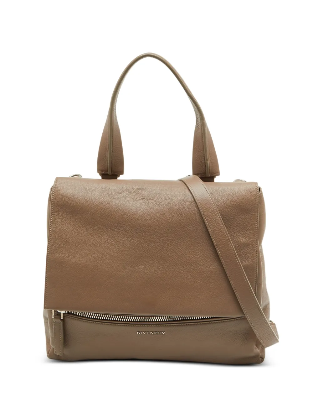 Givenchy Pre-Owned Pandora flap top handle bag - Toni neutri