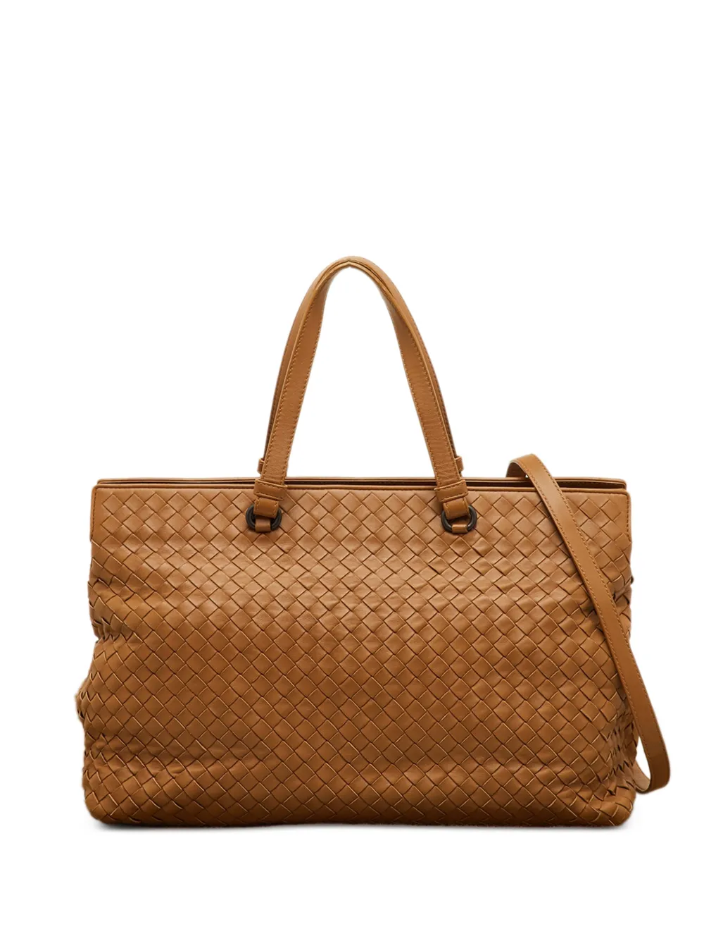 Bottega Veneta Pre-Owned Borsa tote in pelle Intrecciato - Marrone
