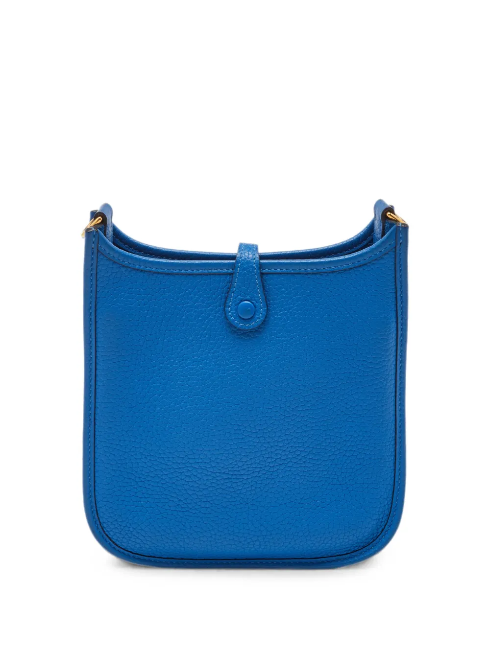 Hermès Pre-Owned 2022 Evelyne leather cross-body bag - Blu