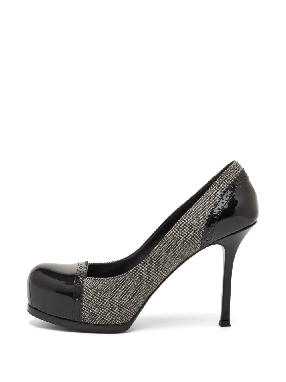 Saint Laurent Pre-Owned Pumps Tribtoo con plateau - Grigio