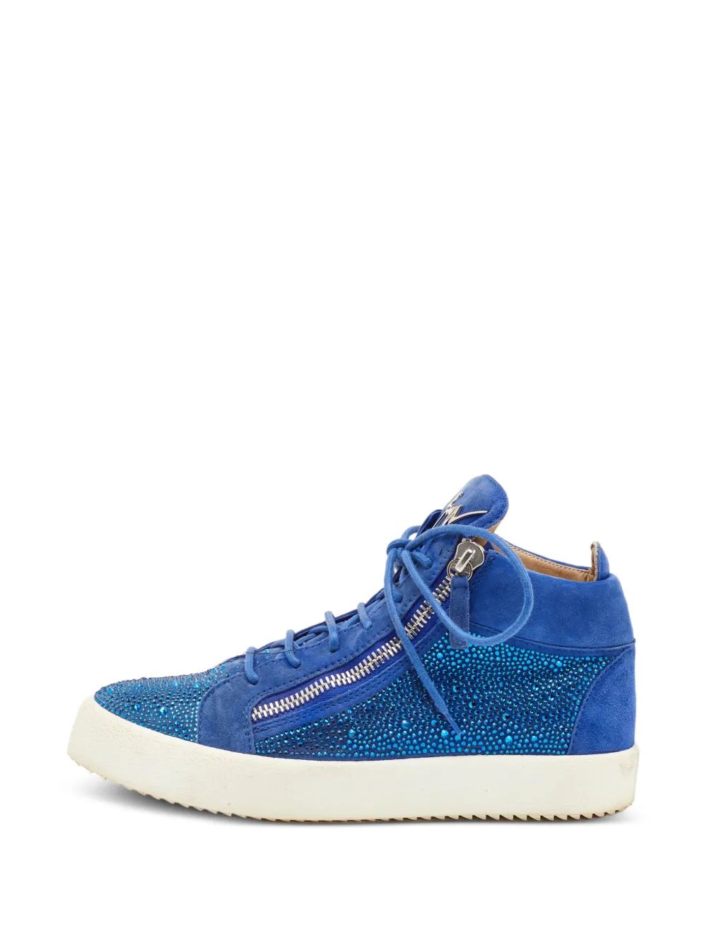 Giuseppe Zanotti Vintage Kriss crystal-embellished sneakers - Blu