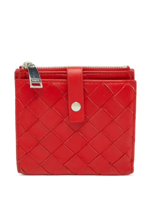 Bottega Veneta Pre-Owned Intrecciato leather wallet