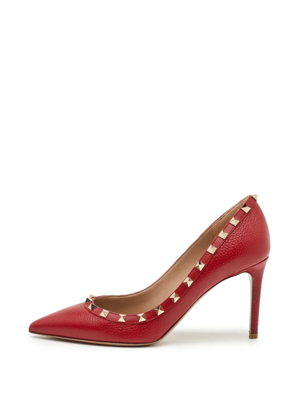 Valentino Garavani Pre-Owned Rockstud pointed-toe pumps - Rosso