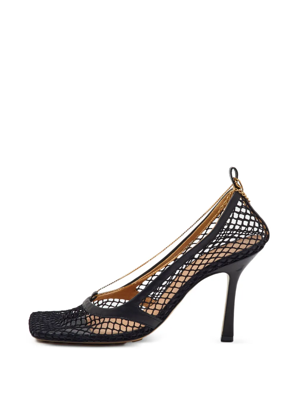 Bottega Veneta Pre-Owned mesh heeled pumps - Nero