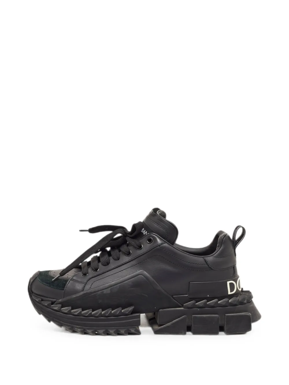 Dolce & Gabbana Pre-Owned Super King Sneakers mit Schnürung - Schwarz