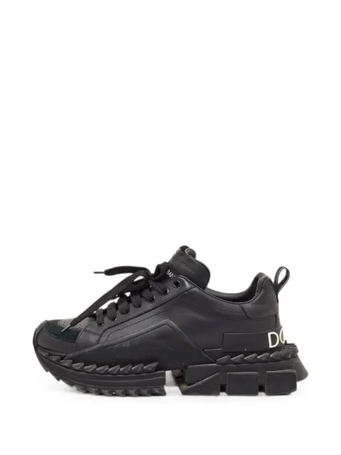 Dolce & Gabbana Pre-Owned Super King レースアップスニーカー