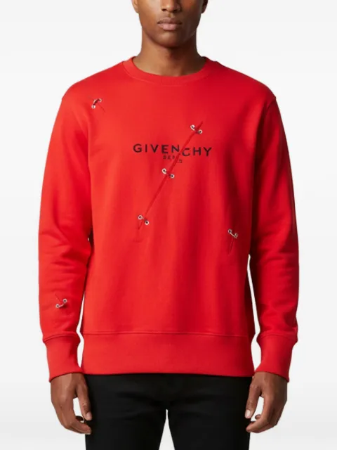 Givenchy Pre-Owned hoodie con anillo trompe l'oeil