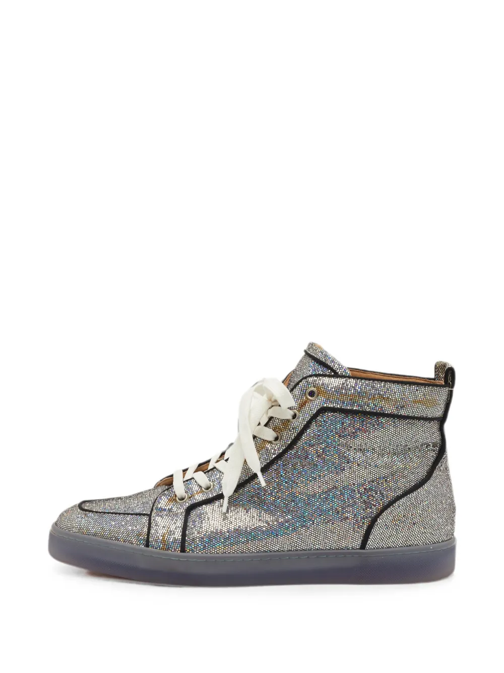 Christian Louboutin Pre-Owned Orlato high-top sneakers - Silber