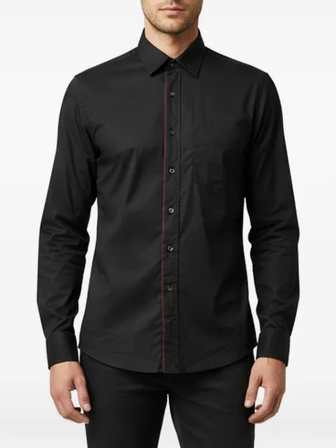 D&G Vintage embroidered logo slim-fit shirt