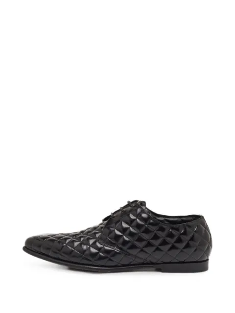 Dolce & Gabbana Pre-Owned derbies en cuir matelassé