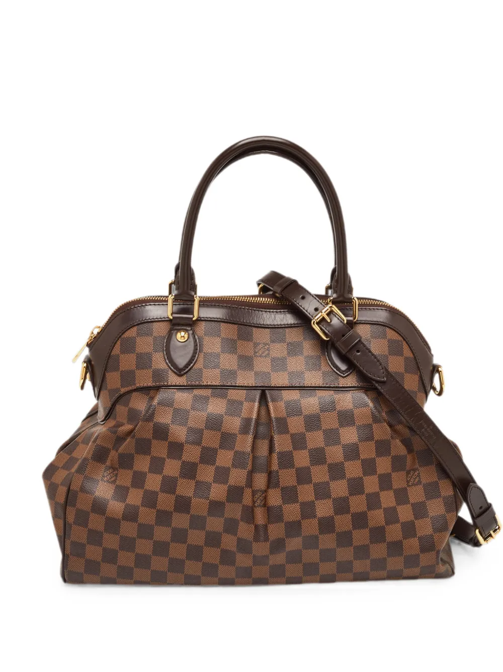 Louis Vuitton Pre-Owned 2010 GM Trevi Damier Ebene Handtasche - Braun