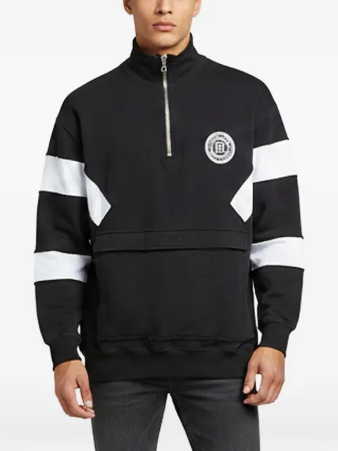 Balmain Pre-Owned half-zip sweatshirt 