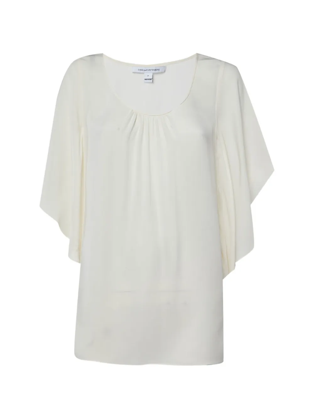 DVF Diane von Furstenberg Semi-transparentes Stella Top - Nude
