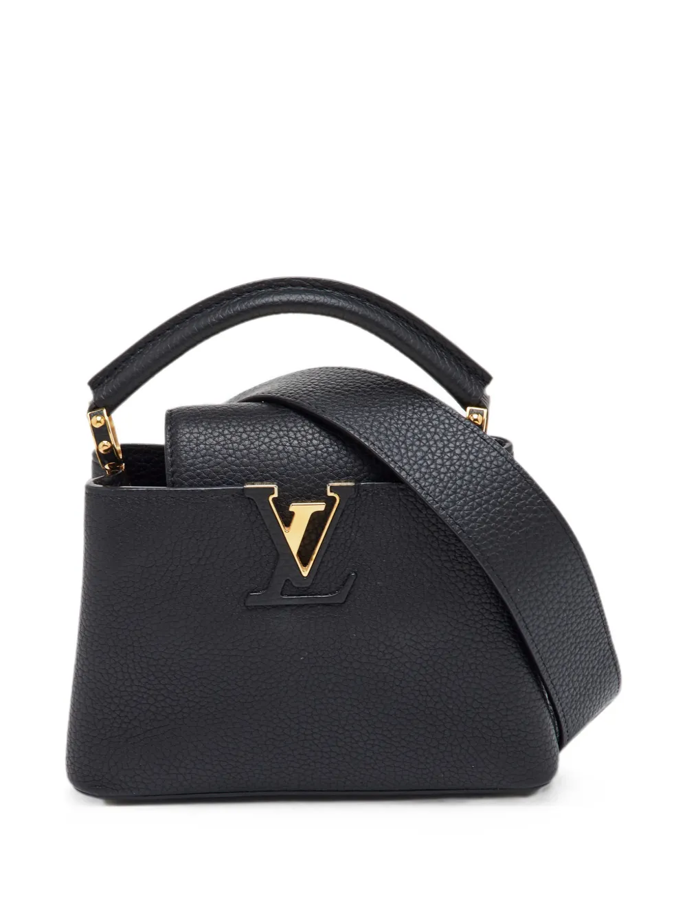 Louis Vuitton Pre-Owned mini Capucines tote bag - Nero