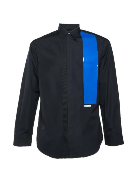 DSQUARED2 colour-block stripe shirt