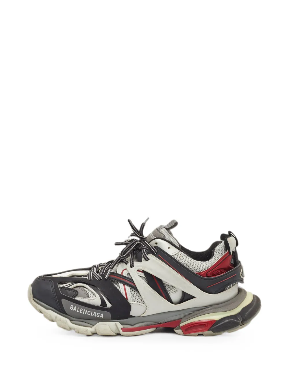 Balenciaga Pre-Owned Track layered sneakers - Grigio