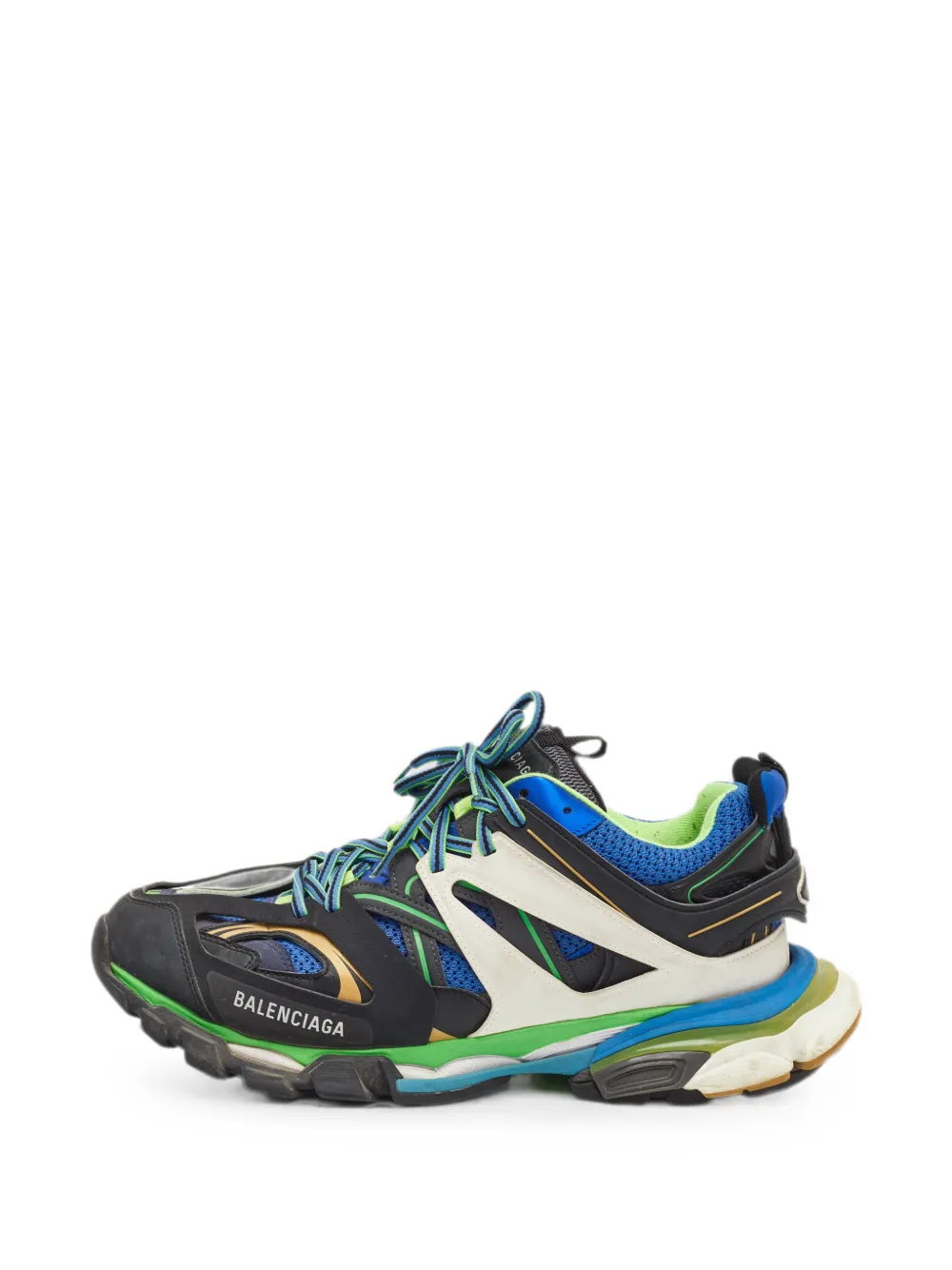 Balenciaga Pre-Owned Track panelled sneakers - Nero