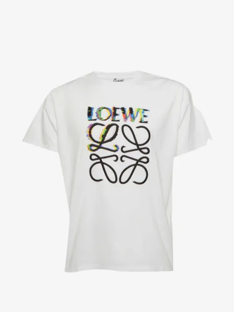 Loewe Pre-Owned Glitch Anagram T-shirt
