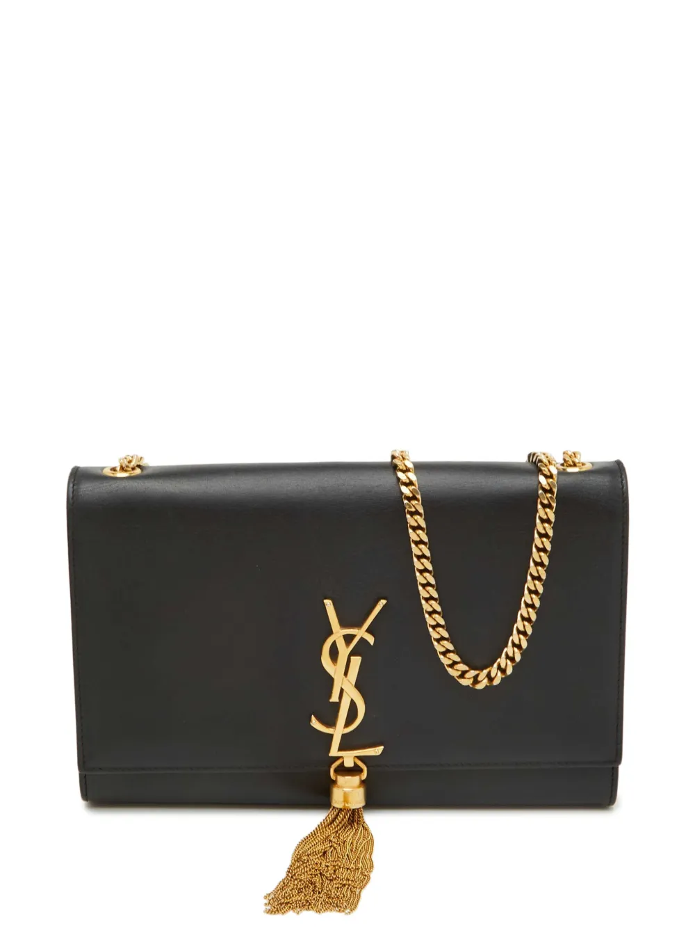 Saint Laurent Pre-Owned 2016 medium Kate tassel cross body bag - Nero