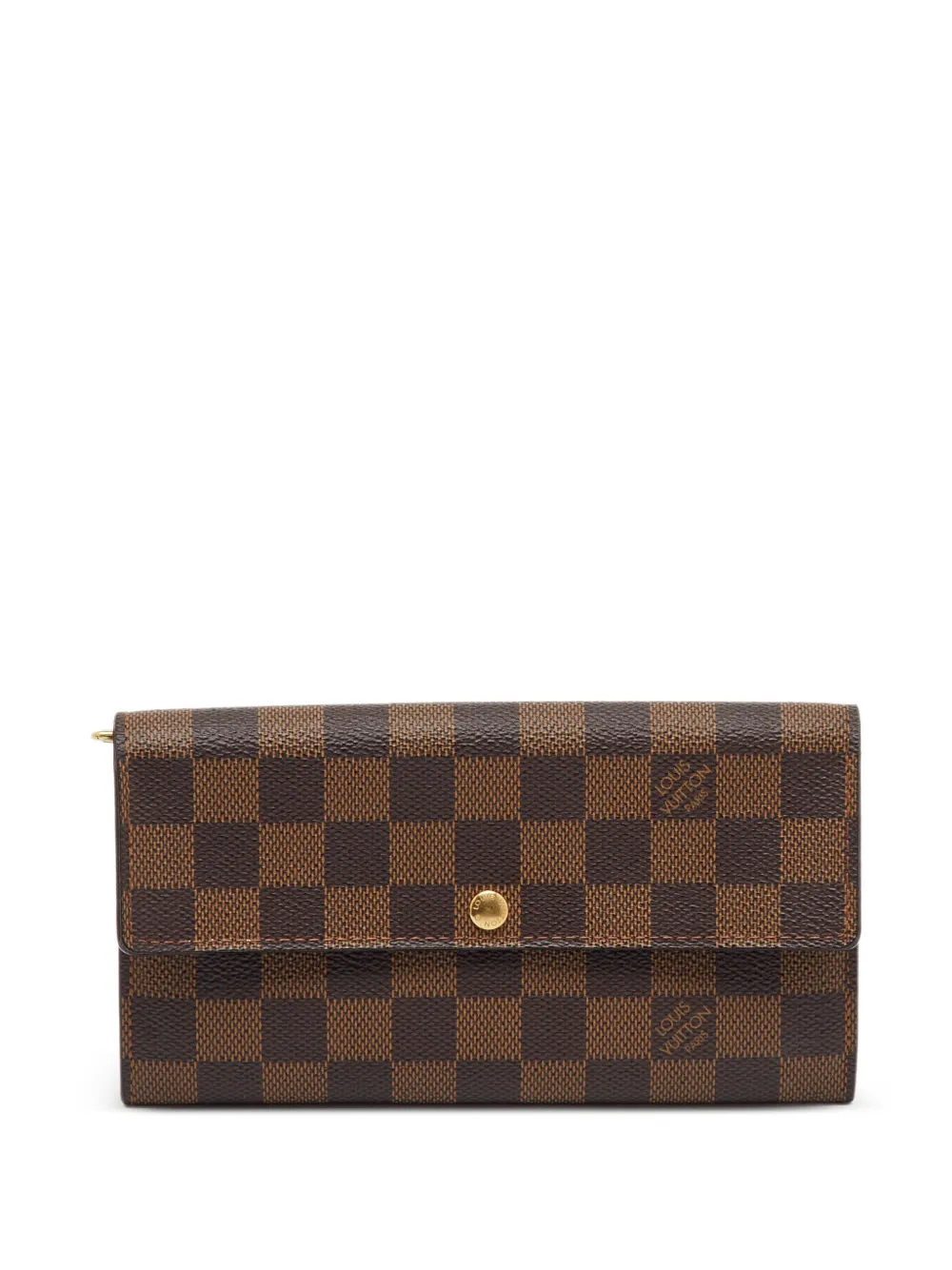 Louis Vuitton Pre-Owned Sarah Damier Ebene wallet - Marrone