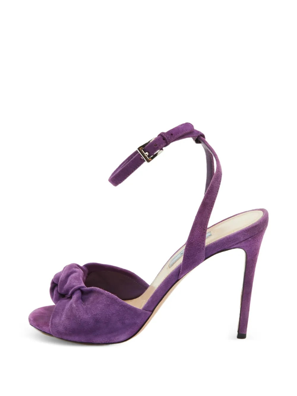 Prada Pre-Owned criss-cross ankle-strap sandals - Viola