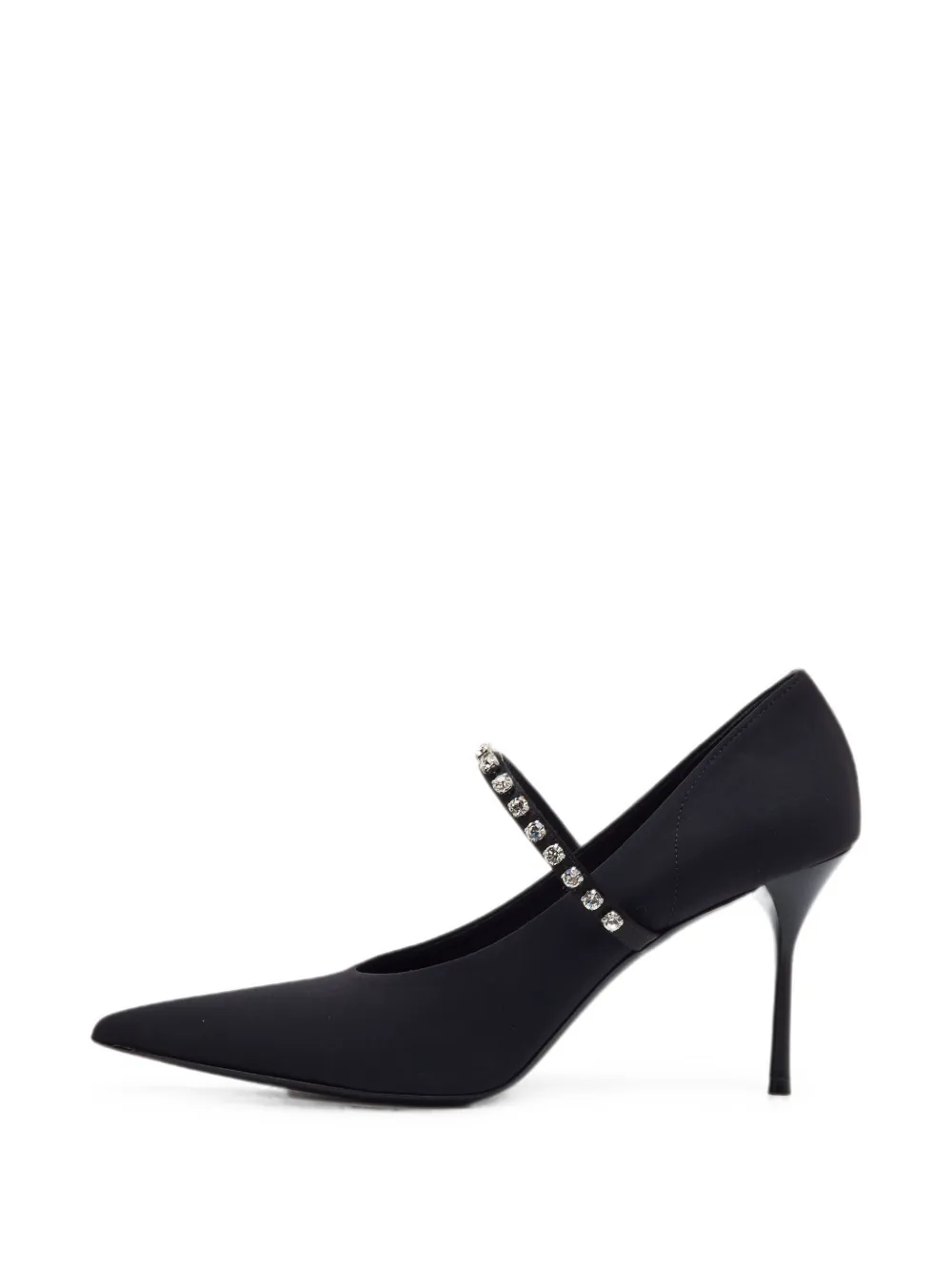 Miu Miu Pre-Owned Pumps mit Kristallen - Schwarz