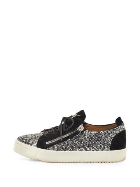 Giuseppe Zanotti Vintage Frankie crystal-embellished sneakers