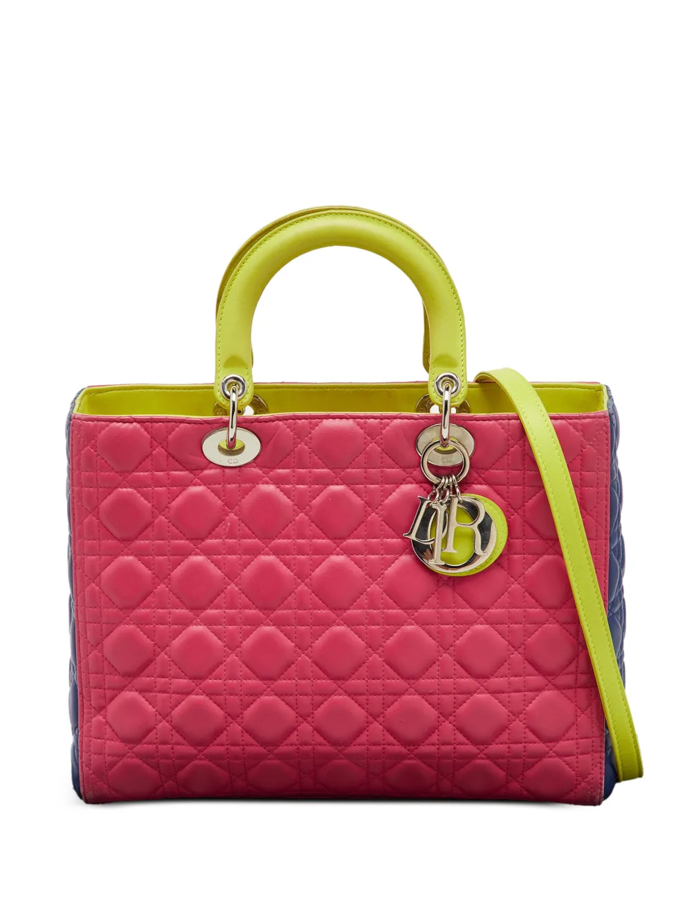 Christian Dior Pre-Owned 2013 große Lady Dior Handtasche - Rosa
