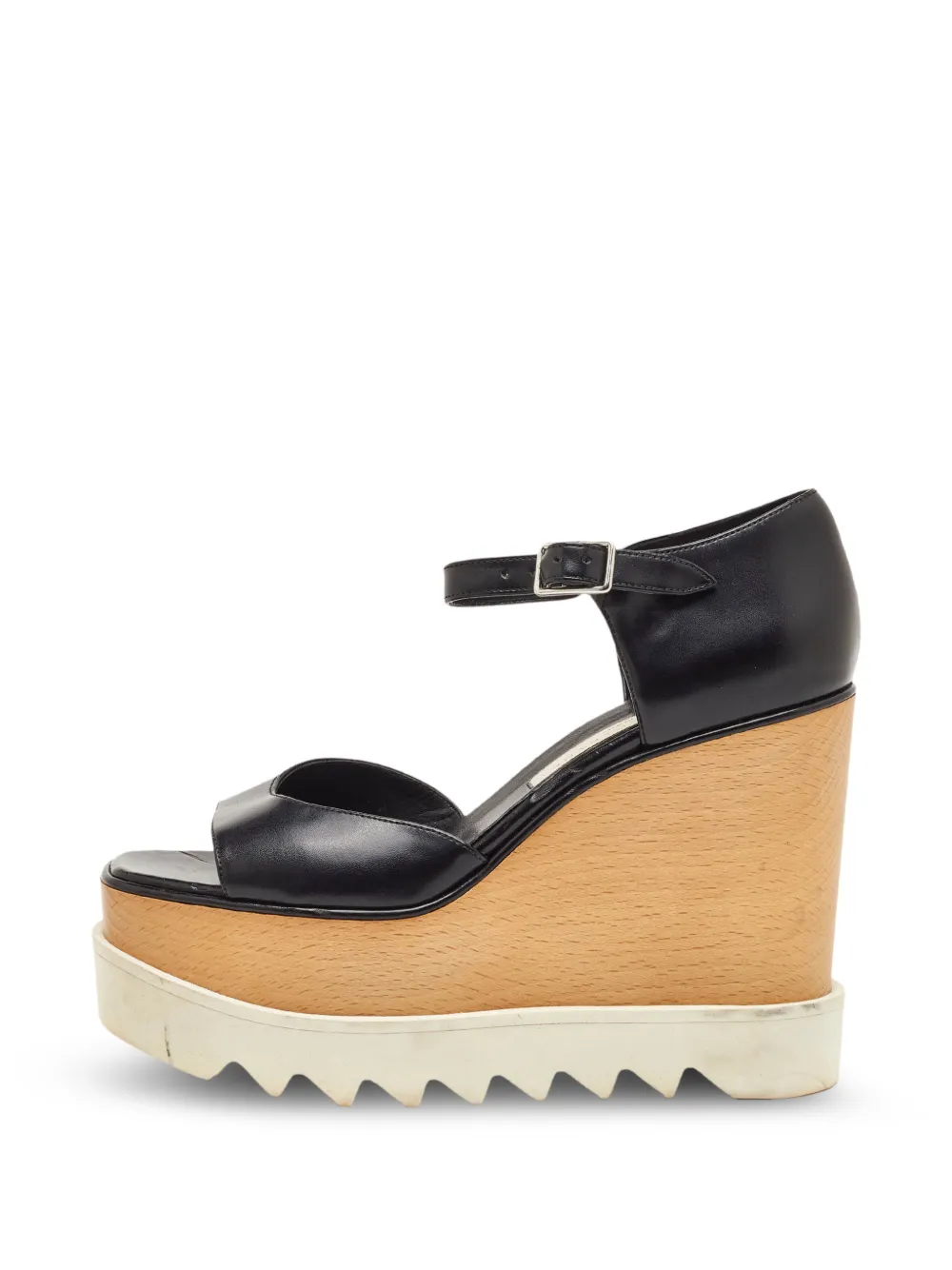 Stella McCartney Pre-Owned Elyse wedge sandals - Schwarz