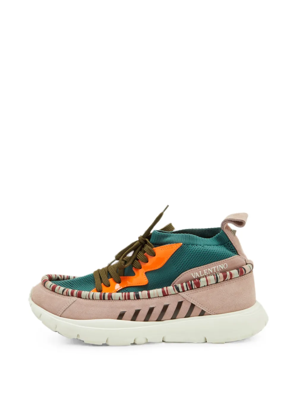 Valentino Garavani Pre-Owned Heroes Tribe sneakers - Toni neutri