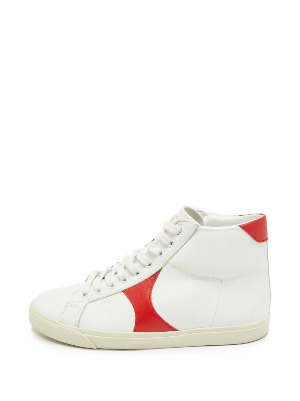 Celine Pre-Owned Triomphe hi-top sneakers - Weiß