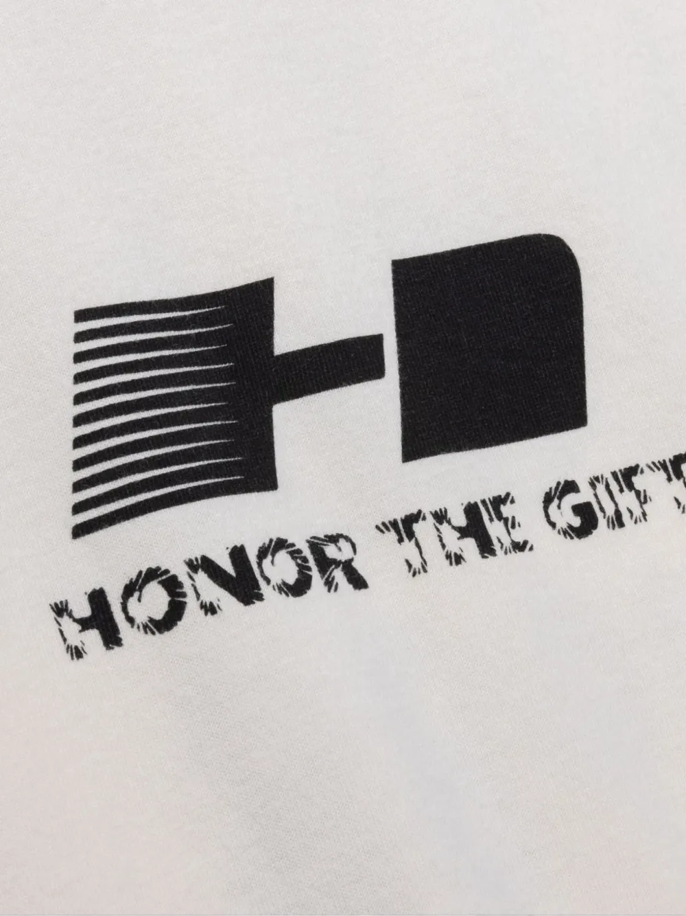 Honor The Gift Frequency tanktop met grafische print Beige