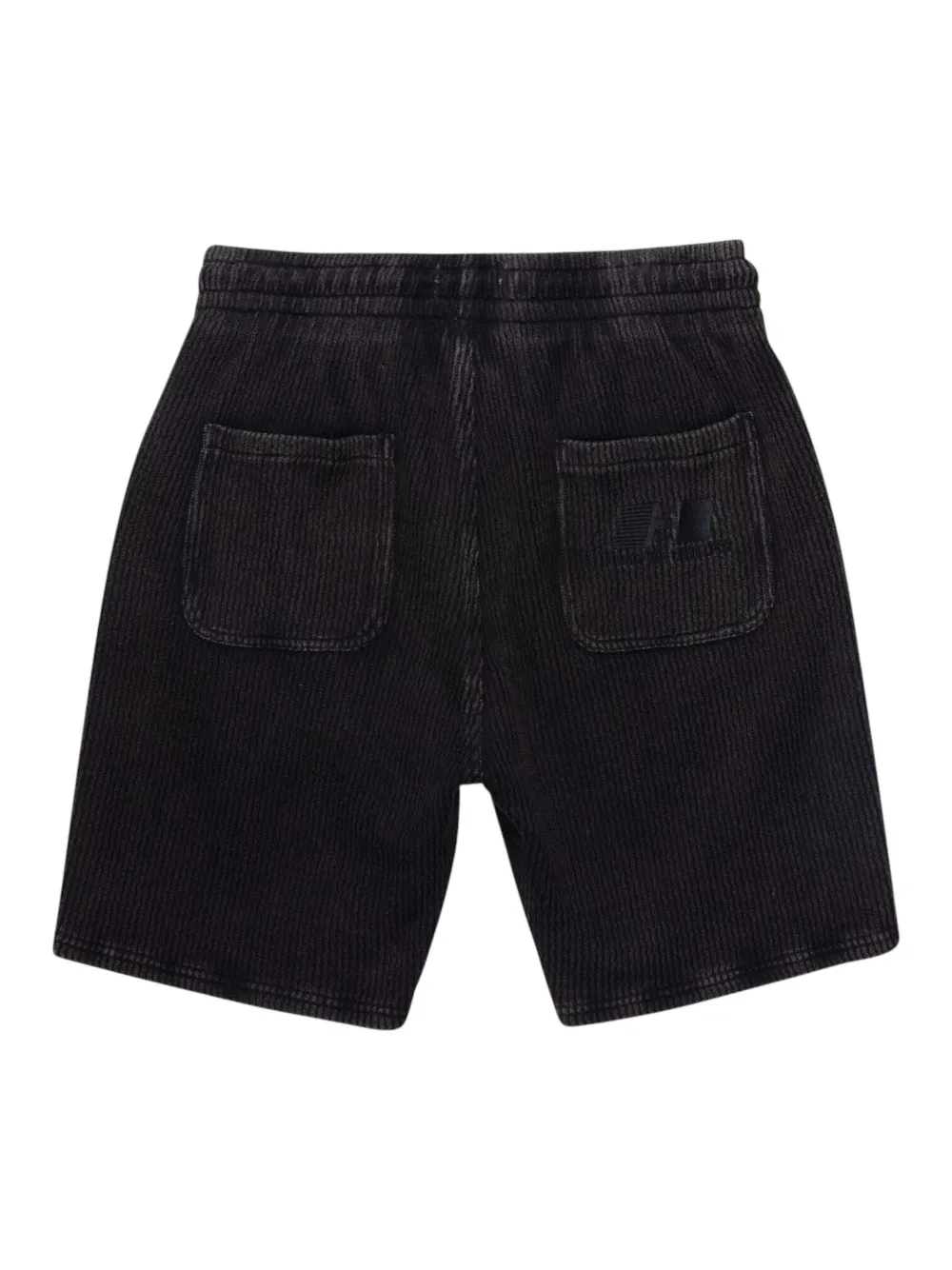 Honor The Gift Ribgebreide shorts met trekkoord Zwart