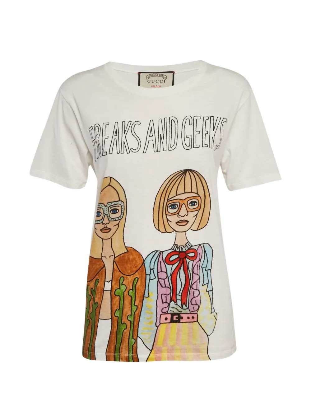 Gucci Pre-Owned Angelica Hicks short-sleeve T-shirt - Bianco