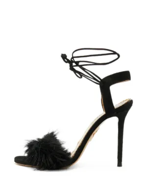 【未使用】Charlotte Olympia KITTY フラット　サンダル Charlotte Olympia Kitty フラットシューズ | ブラック | FARFETCH JP