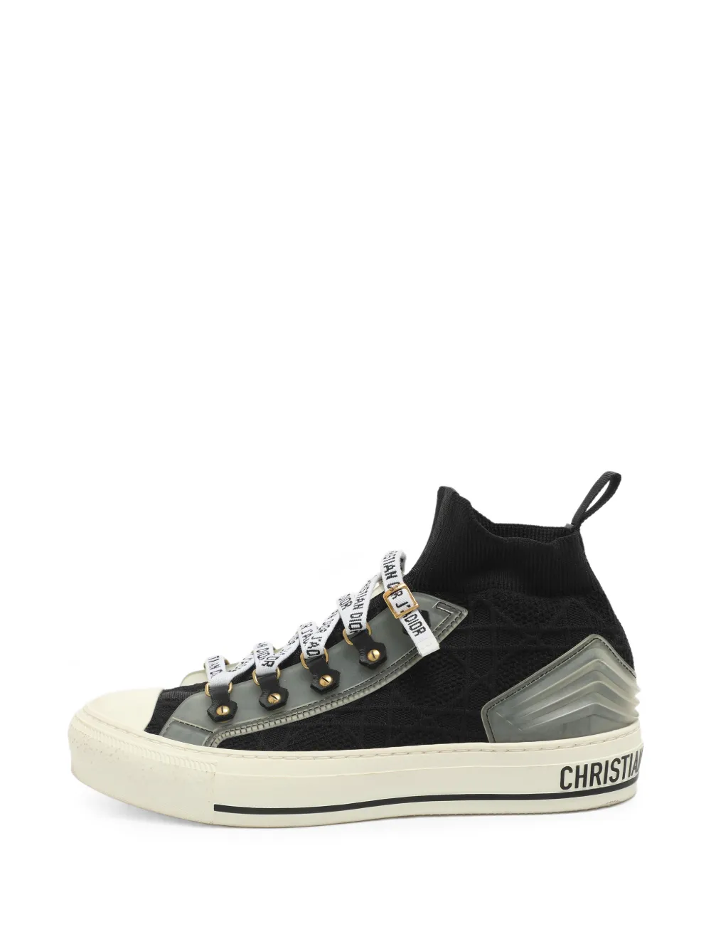 Christian Dior Pre-Owned Walk'n'Dior high-top sneakers - Black