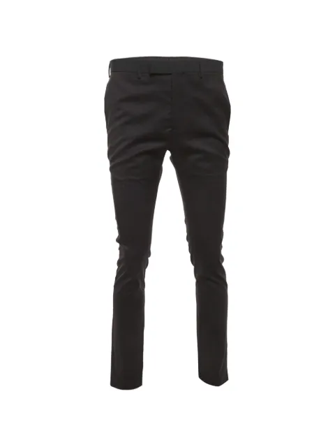 Christian Dior Pre-Owned pantalones rectos con efecto gabardina