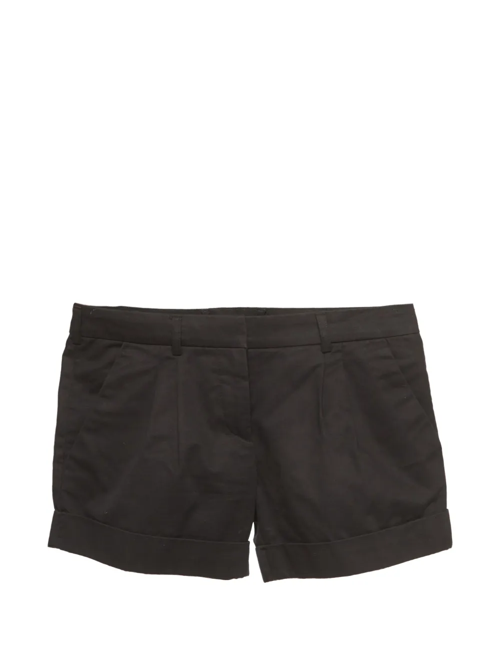 Balenciaga Pre-Owned pleated mini shorts - Nero