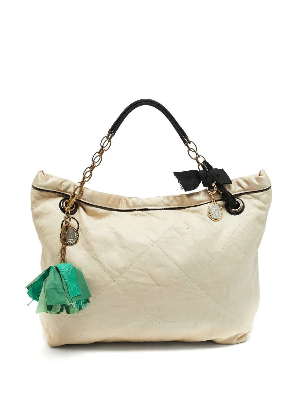 Lanvin Pre-Owned Amalia Cabas quilted tote bag - Toni neutri
