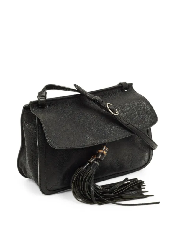 Gucci Pre-Owned バンブー デイリー ショルダーバッグ | ブラック 