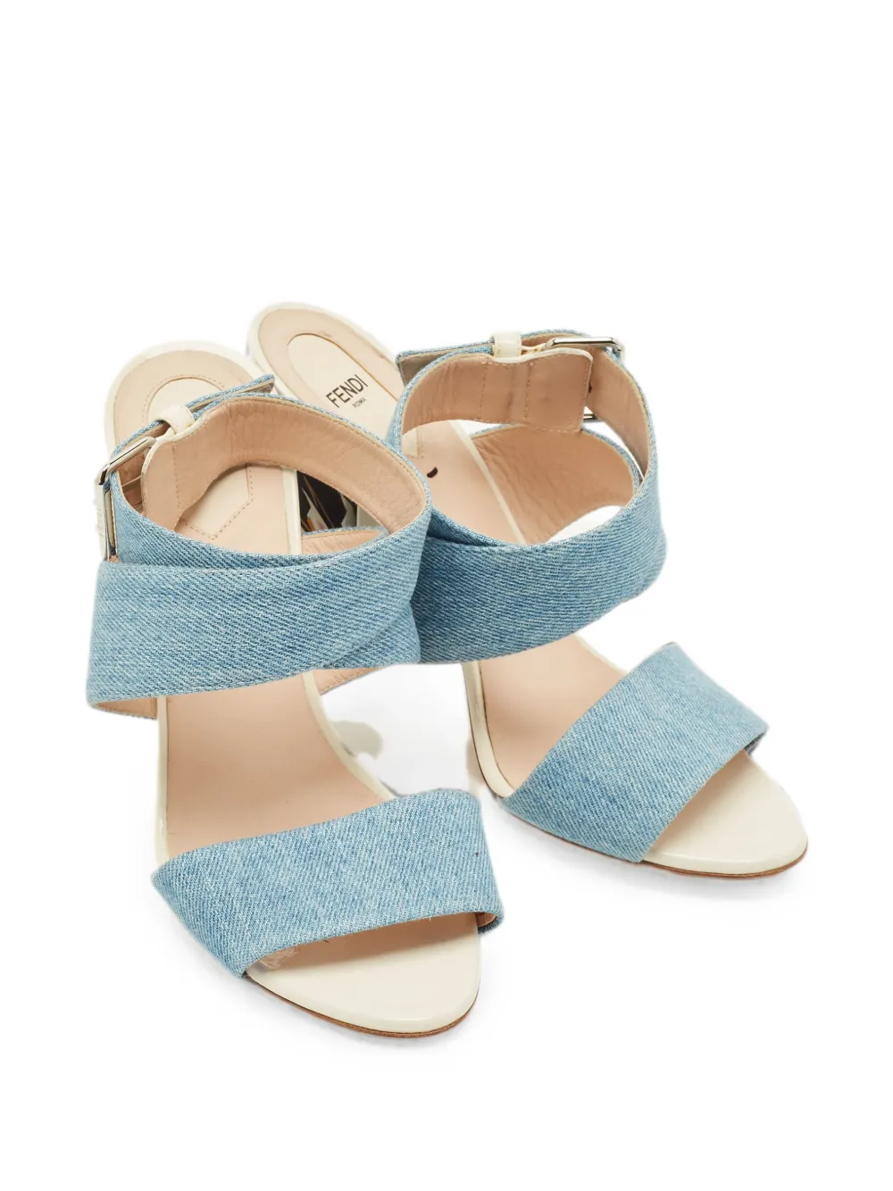 Fendi Pre-Owned Sandali Flora - Blu