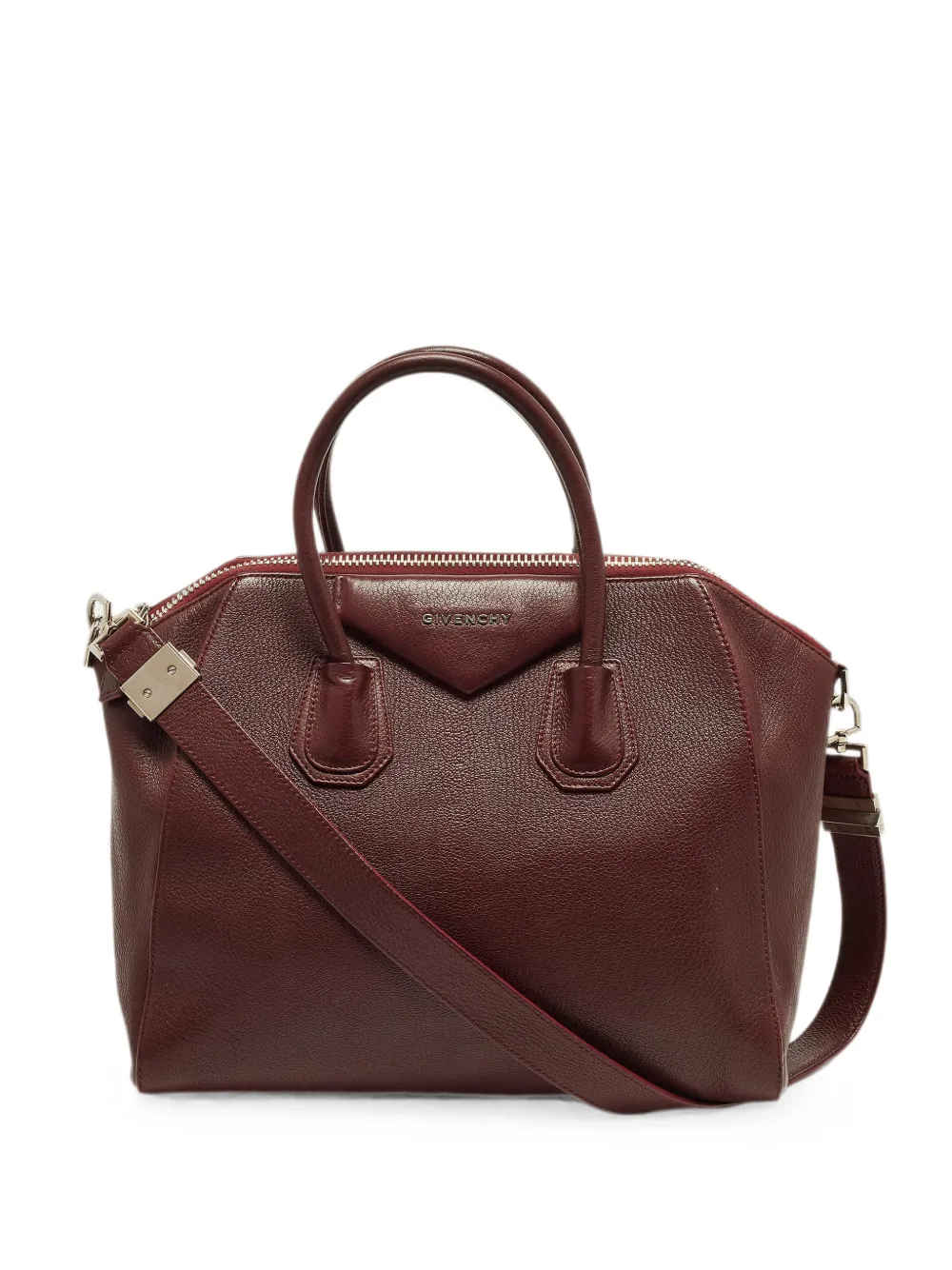 Givenchy Pre-Owned medium Antigona leather tote bag - Rosso