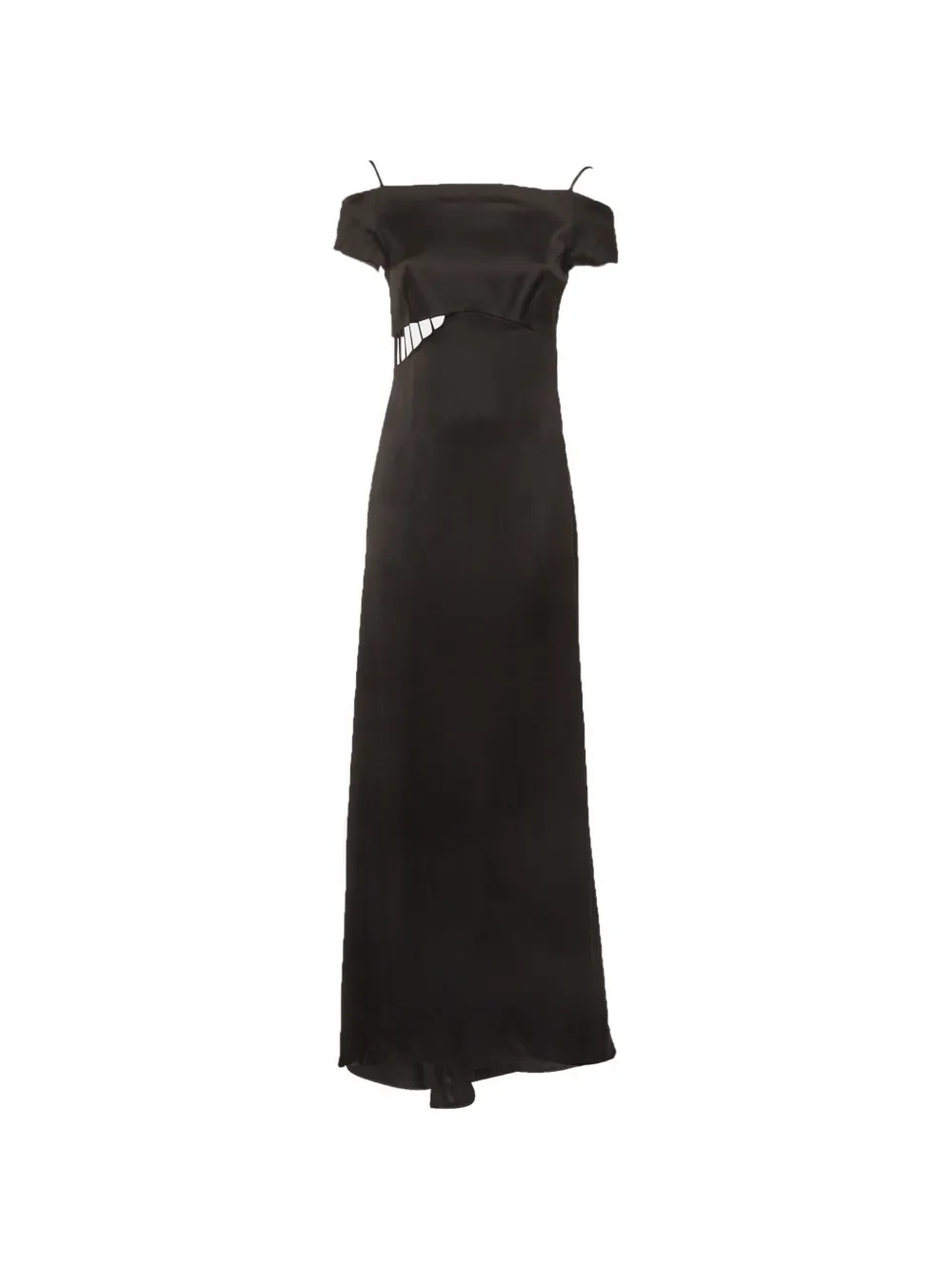 Givenchy Pre-Owned off-shoulder maxi dress - Nero
